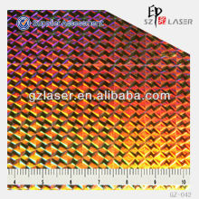 GZ-042,honeycomb panel Hologram General Master for chinese xxx film bopp holographic film manufacturer